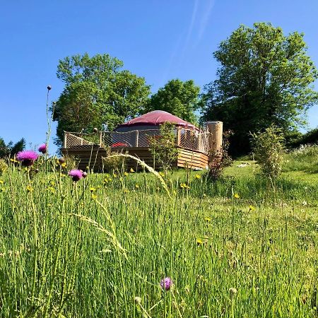 Yourte 2-4 Personnes Avec Spa Saint-Laurent-de-Lévézou Esterno foto